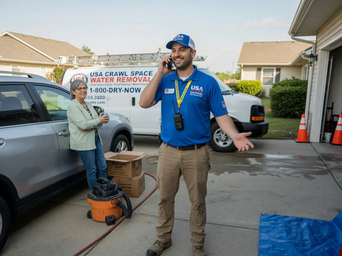Crawl Space Water Removal Ramona, OK FAQs